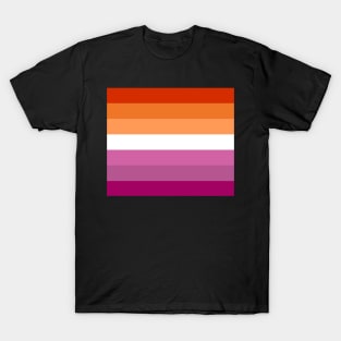 Lesbian Pride Flag T-Shirt